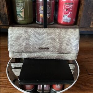 Coach Snake Skin Wallet